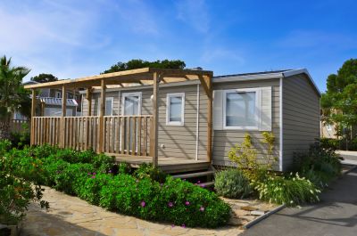 Provide Insulation with Mobile Home Skirting!