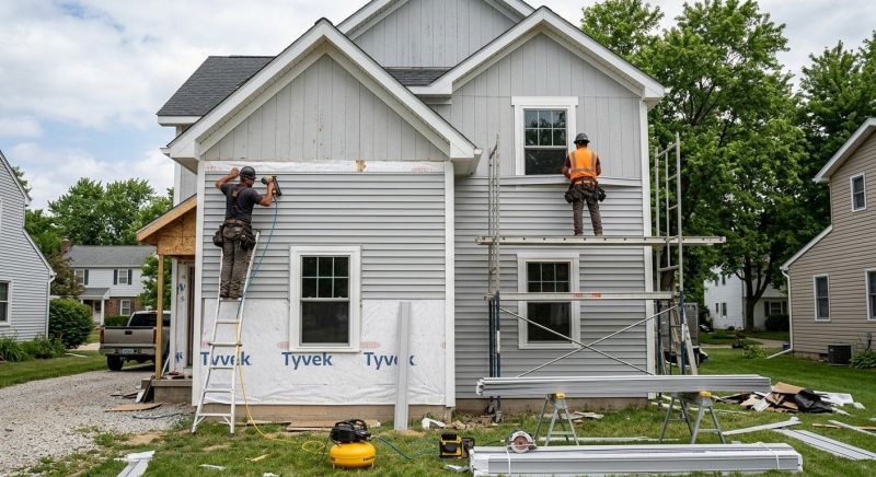 Garage Siding Installation in West Hartford, CT